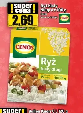Topaz Cenos ryż biały długi 400 g (4 torebki) oferta