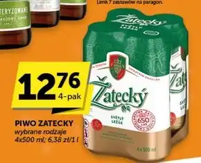 Groszek Žatecký světlý ležák piwo jasne pełne 4 x 500 ml oferta