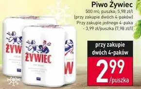Stokrotka Market Żywiec piwo jasne 500 ml oferta