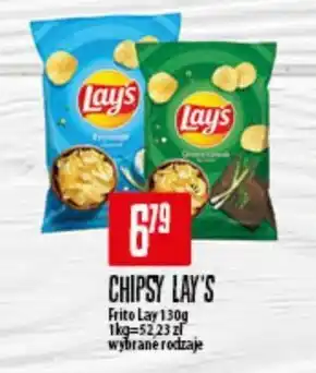 Społem Lay's zielona cebulka 130 g - chipsy ziemniaczane oferta