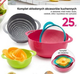 Pepco Komplet składanych akcesoriów kuchennych oferta