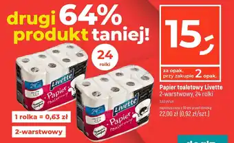 Dealz Papier toaletowy Livette 24 rolki oferta
