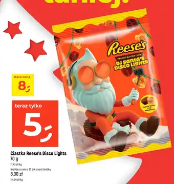 Dealz Ciastka Reese's Disco Lights 70g oferta