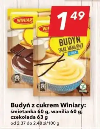 Lewiatan Budyń z cukrem Winiary 60-63g oferta