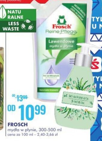 SuperPharm Frosch mydła w płynie 300-500ml oferta