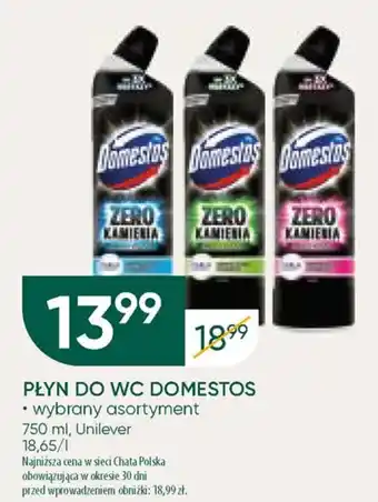 Chata Polska PŁYN DO WC DOMESTOS 750 ml oferta