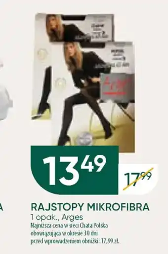 Chata Polska RAJSTOPY MIKROFIBRA oferta