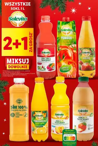 Lidl WSZYSTKIE SOKI 1 L oferta