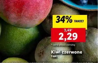 Lidl Kiwi czerwone 1szt. oferta