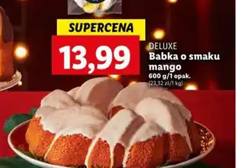 Lidl DELUXE Babka o smaku mango 600 g oferta