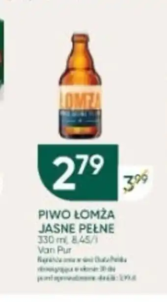 Chata Polska PIWO ŁOMŻA JASNE PEŁNE 330 m oferta