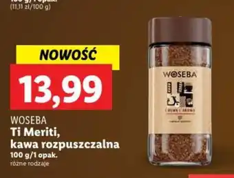 Lidl WOSEBA Ti Meriti, kawa rozpuszczalna 100 g oferta