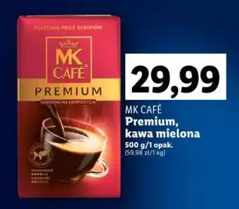 Lidl MK CAFÉ Premium, kawa mielona 500 g oferta