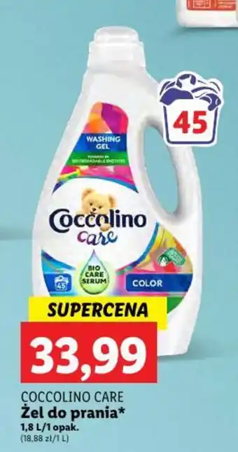 Lidl COCCOLINO CARE Żel do prania 1,8 L oferta