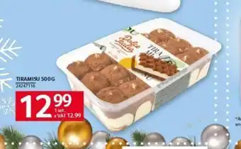 Selgros TIRAMISU 500G oferta