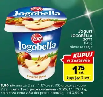 Carrefour Express Jogurt JOGOBELLA ZOTT 150 g oferta