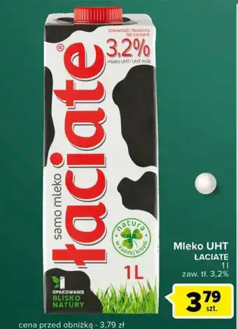 Carrefour Express Mleko UHT ŁACIATE 1 l oferta