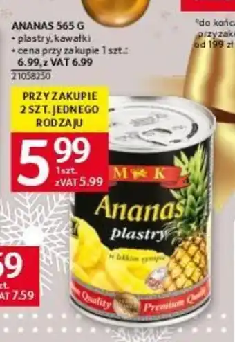 Selgros ANANAS 565 G oferta