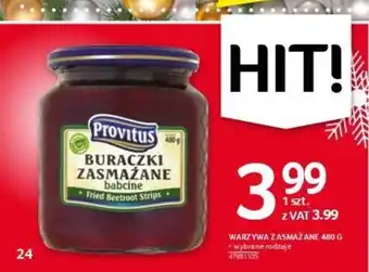 Selgros WARZYWA ZASMAZANE 480 G oferta