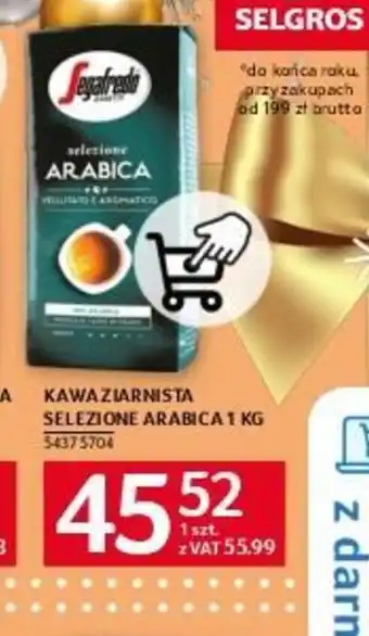 Selgros KAWA ZIARNISTA LAVAZZA CREMA E AROMA 1KG oferta