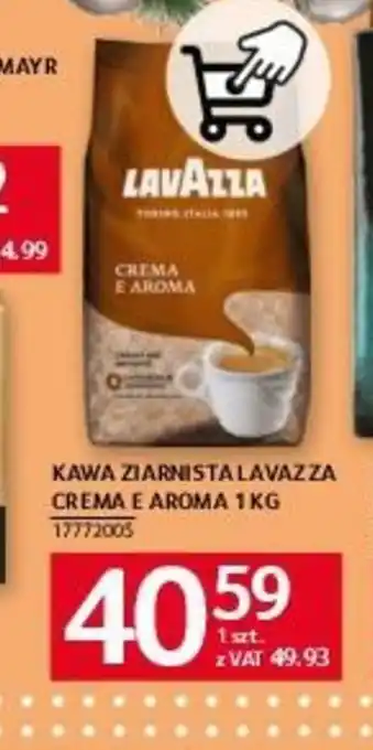 Selgros KAWA ZIARNISTA LAVAZZA CREMA E AROMA 1KG oferta