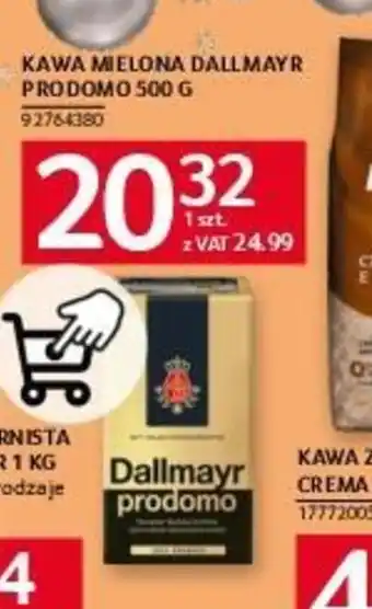 Selgros KAWA MIELONA DALLMAYR PRODOMO 500 G oferta