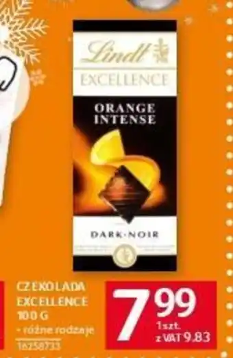 Selgros CZEKOLADA EXCELLENCE 100 G oferta