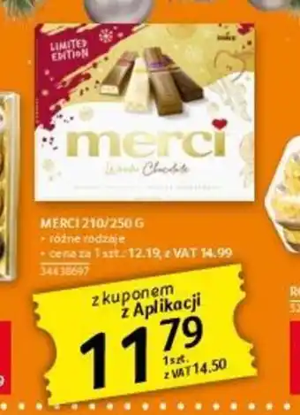 Selgros MERCI 210/250 G oferta