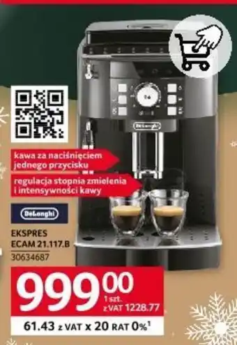 Selgros EKSPRES ECAM 21.117.B oferta