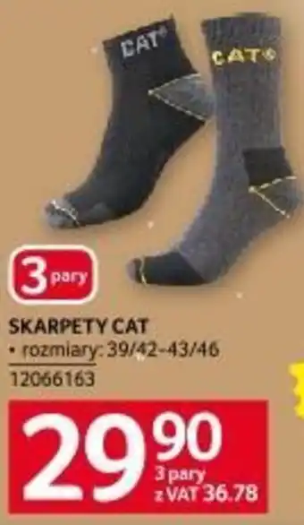 Selgros SKARPETY CAT oferta