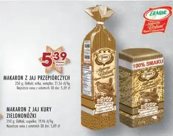 Stokrotka MAKARON Z JAJ PRZEPIÓRCZYCH EkMak 250g oferta