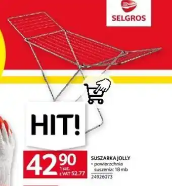 Selgros Suszarka Jolly oferta