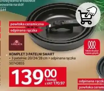 Selgros KOMPLET 3 PATELNI SMART oferta