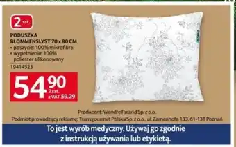 Selgros PODUSZKA BLOMMENSLYST 70 x 80 CM oferta