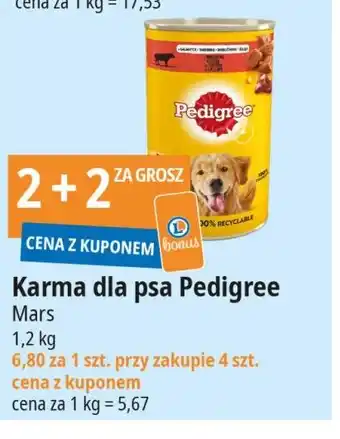 E.Leclerc Karma dla psa Pedigree 1,2kg oferta