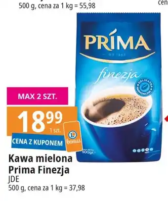 E.Leclerc Kawa mielona Prima Finezja JDE 500g oferta