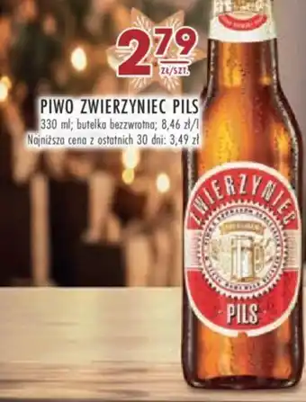 Stokrotka PIWO ZWIERZYNIEC PILS 330 ml oferta