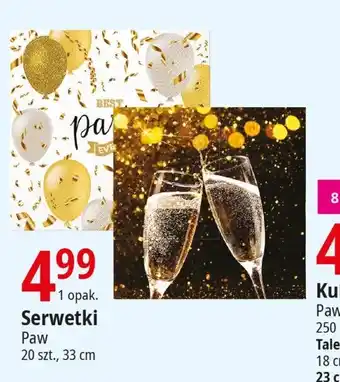E.Leclerc Serwetki Paw oferta