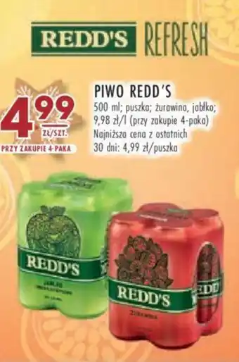 Stokrotka PIWO REDD'S 500 ml oferta