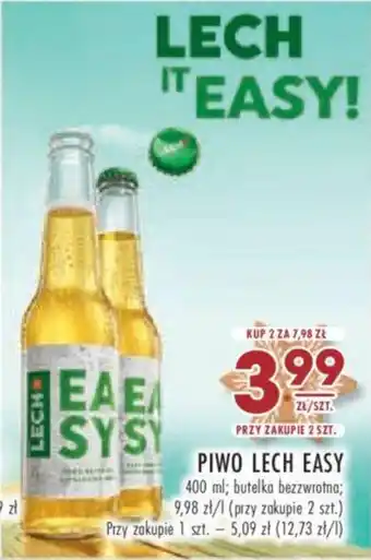 Stokrotka PIWO LECH EASY 400 ml oferta