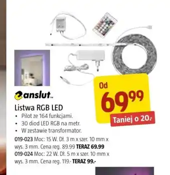 Jula anslut Listwa RGB LED oferta