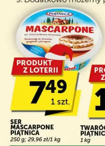 Groszek SER MASCARPONE PIATNICA 250g oferta