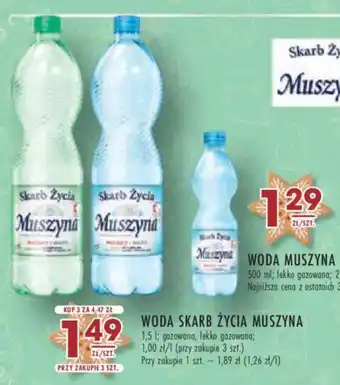 Stokrotka WODA SKARB ŻYCIA MUSZYNA 1,5 l oferta