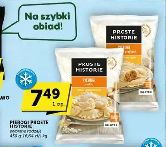 Groszek PIEROGI PROSTE HISTORIE 450g oferta