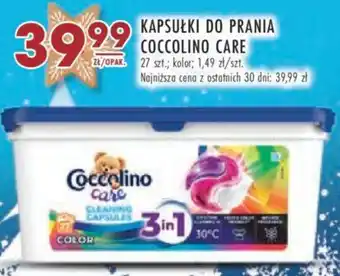 Stokrotka KAPSUŁKI DO PRANIA COCCOLINO CARE 27szt oferta