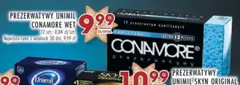 Stokrotka PREZERWATYWY UNIMIL CONAMORE WET 12szt oferta