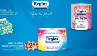 Stokrotka PAPIER TOALETOWY REGINA NAJDŁUŻSZE ROLKI 4 rolki oferta