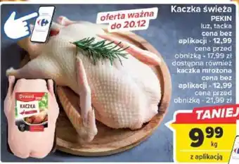 Carrefour Kaczka świeża PEKIN 1kg oferta