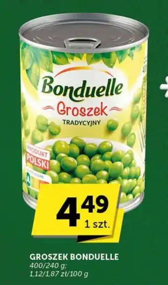 Groszek GROSZEK BONDUELLE 400/240 g oferta