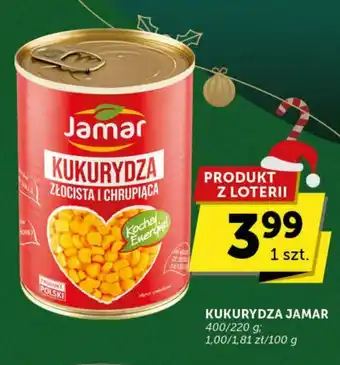 Groszek KUKURYDZA JAMAR 400/220 g oferta